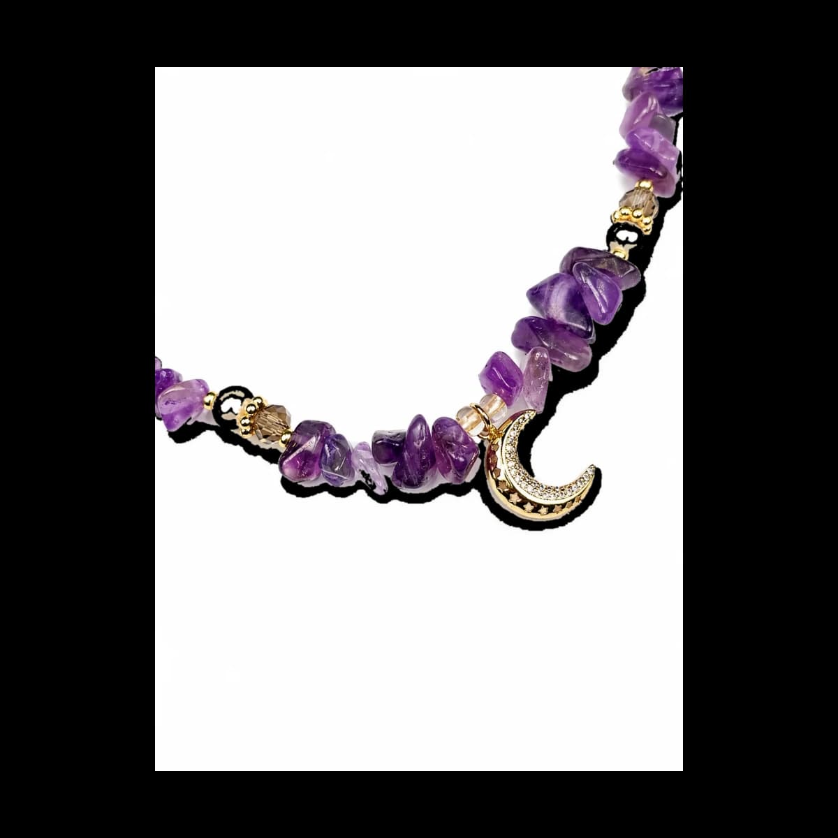 Detalle luna morada